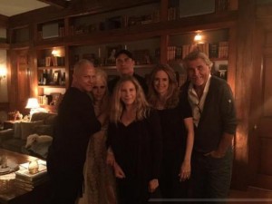 Barbra-Streisand-parties-with-John-Travolta-Lady-Gaga