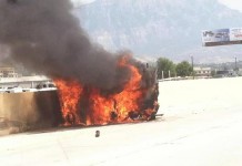 Fiery Crash I-15 Utah County