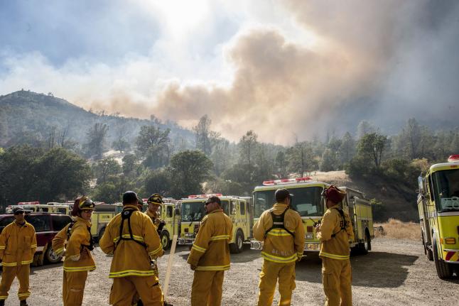 California Wildfire Efforts Could be Threatened by Lightning, Winds