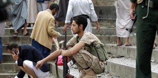 Pro-Government Coalition Soldier Yemen