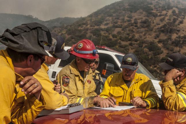 Napa California Fire Fighters