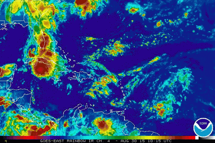 Florida Tropical Storm Erika