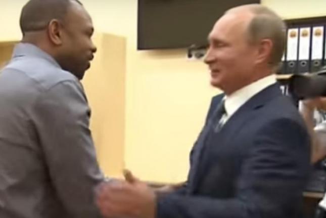 Roy Jones Jr. Asks Vladimir Putin