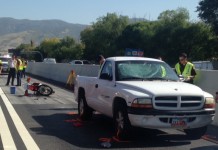 Motorcycle Accident on I-15