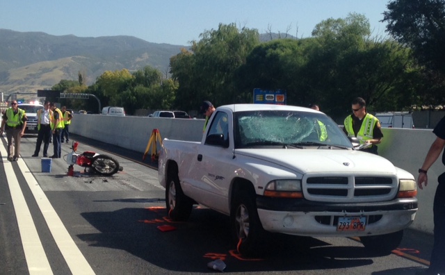 Motorcycle Accident on I-15