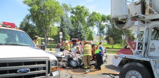 Idaho Man Extricated After Hit By Cement Truck