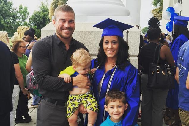 Jenelle Evans and Nathan Griffith