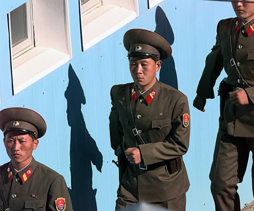 North Korean soldiers