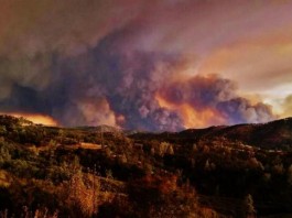 The Rocky Fire in Northern California