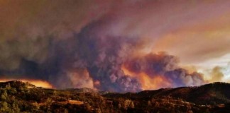 The Rocky Fire in Northern California