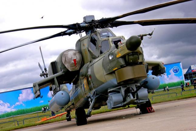 Mi-28 Helicopter Crash in Russia Photo