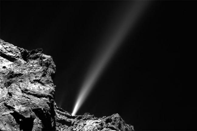 Rosetta Comet Produces 'Firework' Display