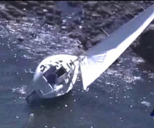 Sailboat With Dead Body Washer Ashore in Massachusetts