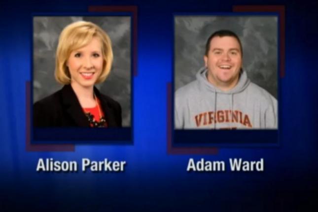 Allison Parker, 24, and Adam Ward, 27, who were both employees of WDBJ7 in Virginia, were killed Wednesday allegedly by Vester L. Flanagan, 41, who reportedly shot himself. Photo courtesy of WDBJ7