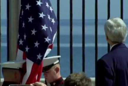 John Kerry Leads Delegation for U.S. Embassy Flag-Raising in Cuba
