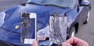 Vlogger Replaces Porsche Brake Pads With iPhones