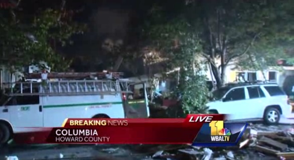 Columbia Maryland Gas Explosion
