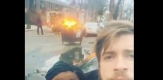 Dumpster Fire Selfie Goes Wrong New Haven