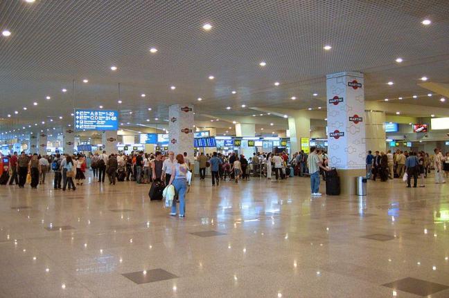 Fire in Moscow Airport's Storage Room