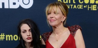 Frances Bean Cobain and Courtney Love