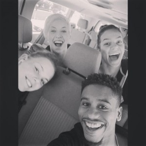 Haille Payne with other SYTYCD contestants: Photo Courtesy: Hailee Payne