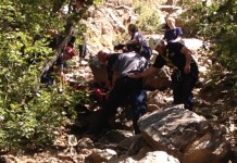 Rocky Mouth Falls Trail Fall