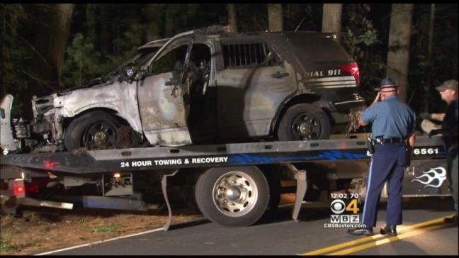 Massachusetts-police-Officer-shot-own-patrol-car-staged-crime-scene