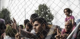 Migrants Entering Croatia