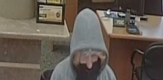 Suspect In Holladay Bank Robbery
