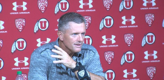 U of U Coach Kyle Whittingham