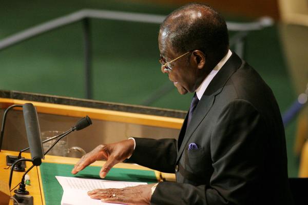 Zimbabwe's President Robert Mugave