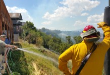 Wildfire Threatens Homes Near Cottonwood Heights