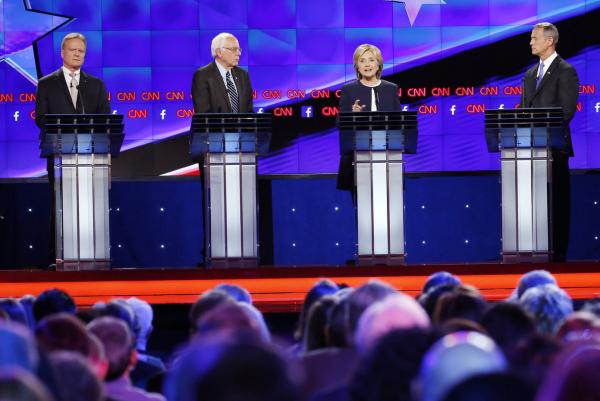 Democrats Spar At First Presidential Debate