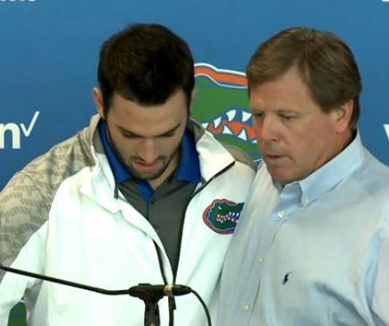 Florida Gators QB Grier Suspended