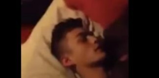 Man-films-drunk-stranger-passed-out-in-his-bed