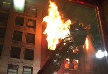Fire Consumes New York City Apartment Building