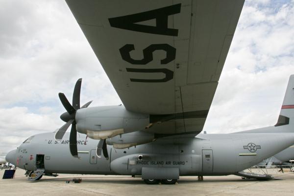 The US Hercules C-130J by Lockheed Martin