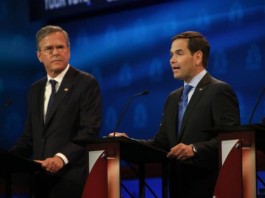 Republican-presidential-debate-pits-Rubio-and-Bush-against-each-other