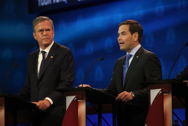 Republican-presidential-debate-pits-Rubio-and-Bush-against-each-other