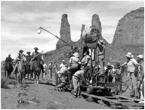 "The Searchers" shot in Monument Valley, Utah / Photo Courtesy: John Ford Archives