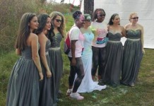 Bride Destroys Dress At 5k Color Run