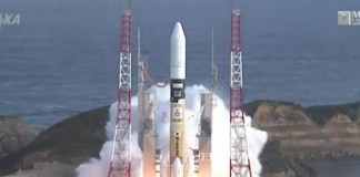 Japan Launches First Commercial Satellite