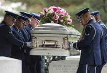 Maureen O'Hara Laid To Rest In Arlington National Cemetery
