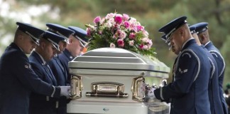 Maureen O'Hara Laid To Rest In Arlington National Cemetery