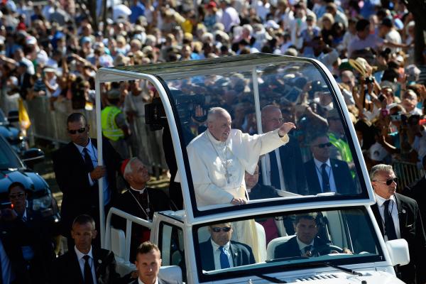 Pope Francis Visits First Conflict Zone
