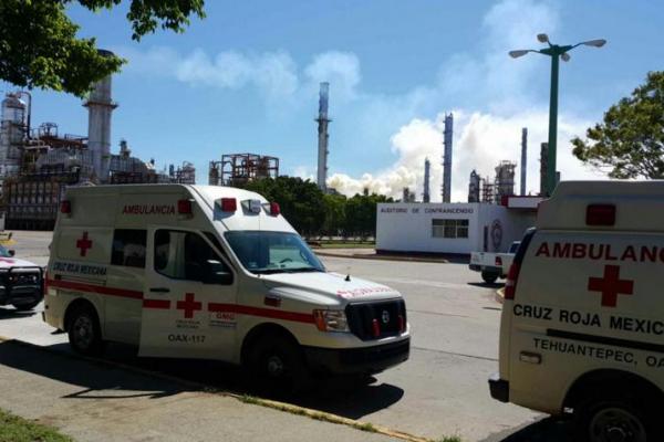 Oil Refinery Explosion In Mexico