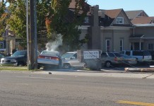 Teen Driver Strikes Power Pole