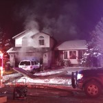The West Jordan Fire Department extinguished a house fire reportedly started by a resident on Dec. 31. Photo: Gephardt Daily staff