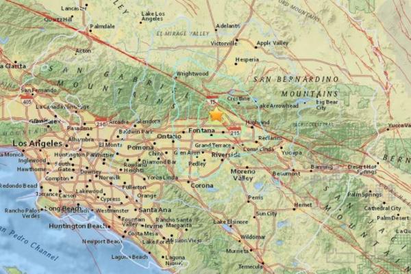 Earthquakes Rattle Northern, Southern California