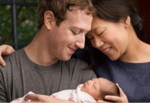 Facebook Chief Zuckerberg Announces Baby Girl